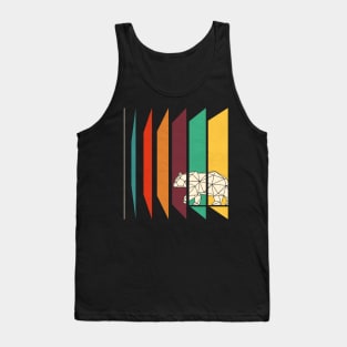 Geometry Bear Tank Top